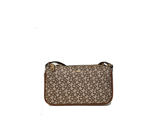 Brown Logo Chino Caramel Double Bag