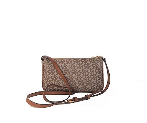 Brown Logo Chino Caramel Double Bag