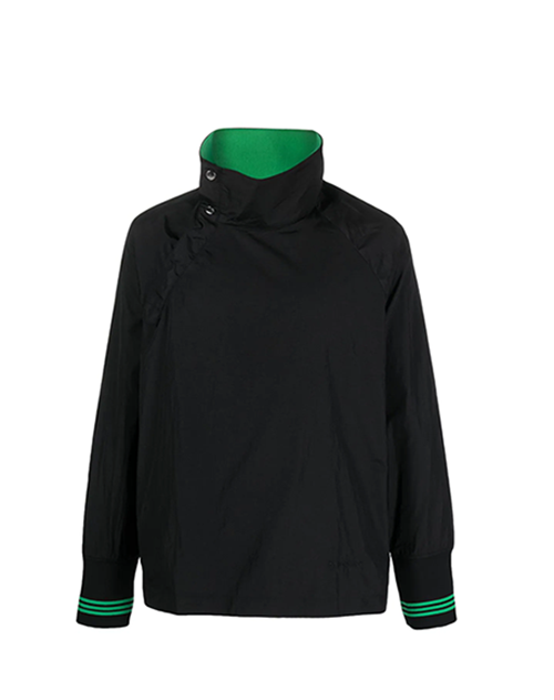 WB Black Nylon Top