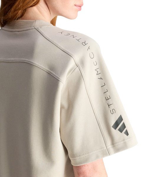 Grey aSMC Logo T-Shirt