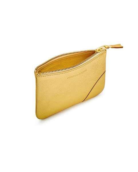Gold Leather Wallet