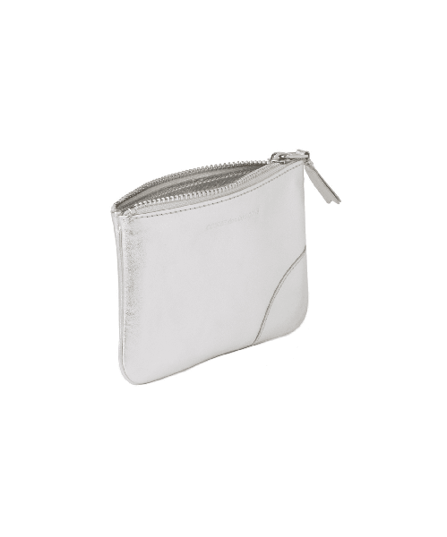Silver Leather Wallet