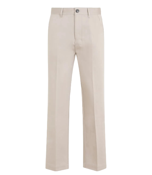 Straight Chino Beige Trousers