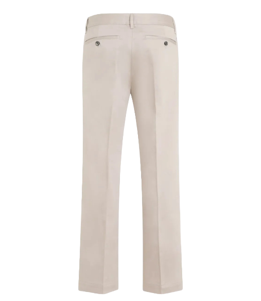 Straight Chino Beige Trousers