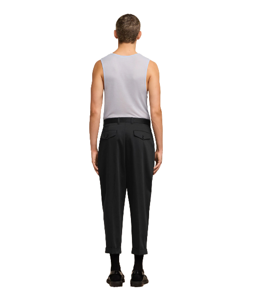 Carrot Oversized Black Trousers
