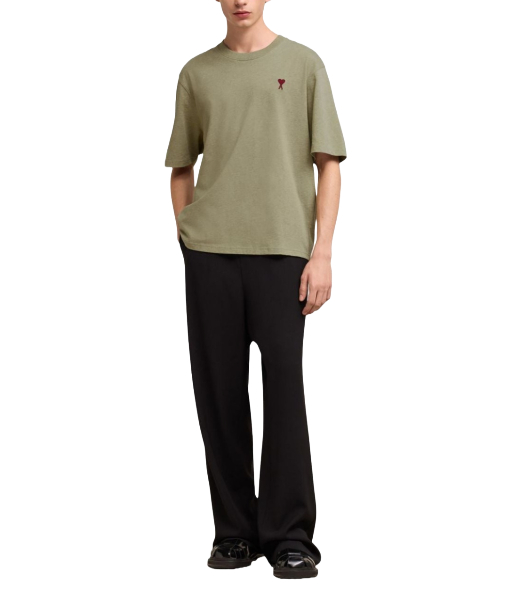 Red Ami De Coeour Sage Cotton T Shirt