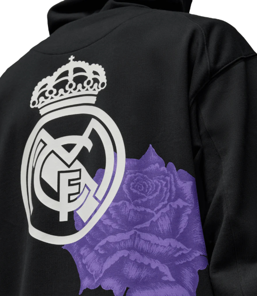 Y3 X REAL MADRID Black RM Merch Hoodie