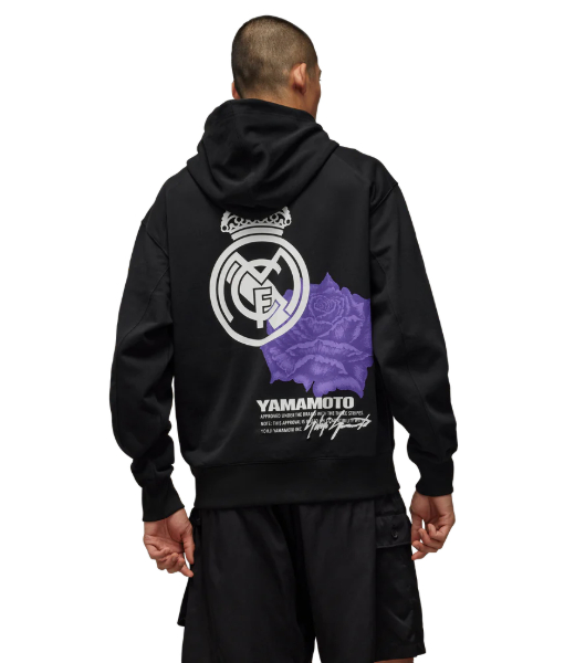 Y3 X REAL MADRID Black RM Merch Hoodie