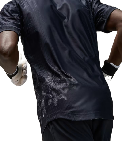 Y3 X REAL MADRID REAL 4 JSY Black Jersey T Shirt