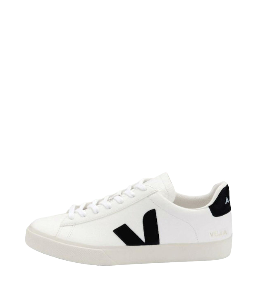 Campo Chromefree Leather Extra White Black Sneaker