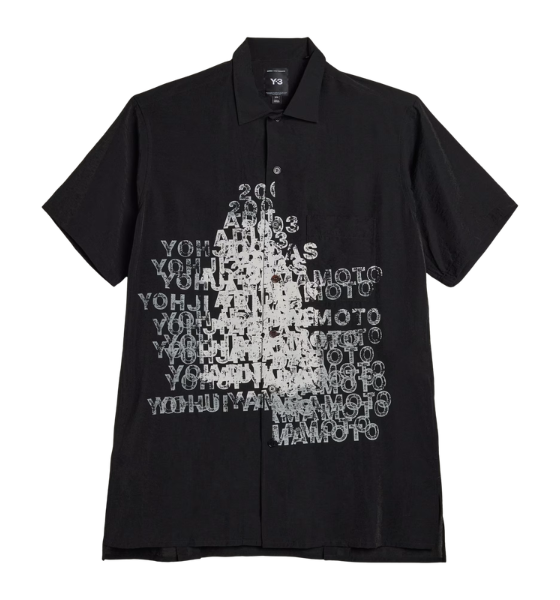Black Gfx Lng Shirt Ss