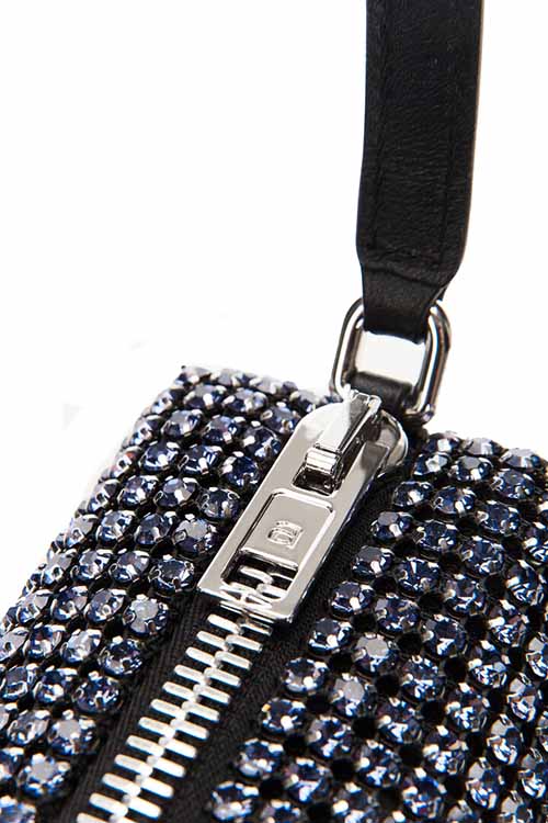 Winsome Orchid Heiress Medium Pouch With Crystals