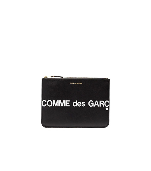 Black Huge Logo Wallet