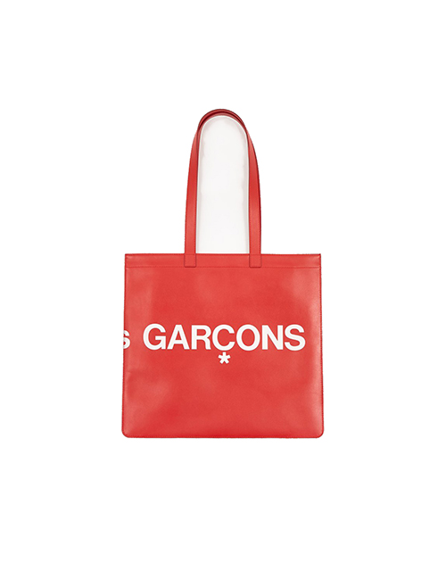 Red Huge Logo Tote