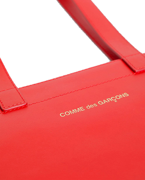 Red Huge Logo Tote