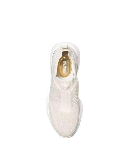 Ari Slip On Metallic Stretch Knit Sneaker