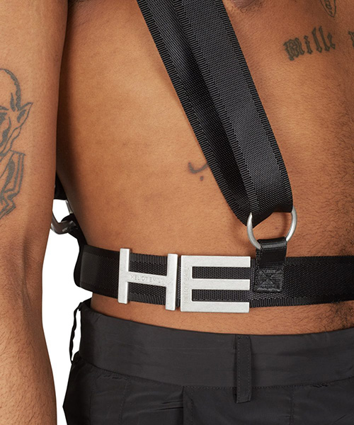 HELIOT EMIL CROSS BODY BAG BELT