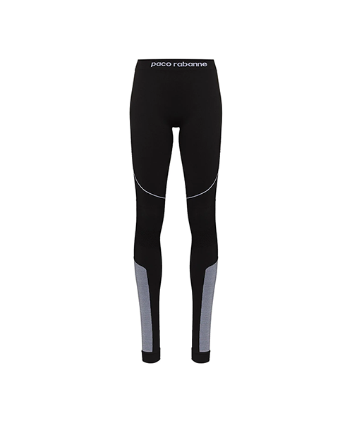 Black White Bodyline technical leggings