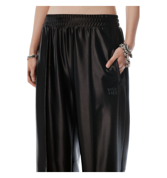 Relaxed Black Trackpant