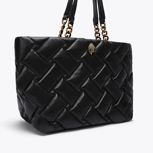 Black Kensington Soft Shopper Bag