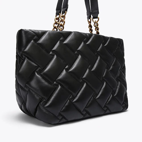 Black Kensington Soft Shopper Bag