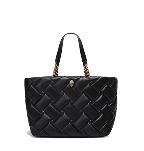 Black Kensington Soft Shopper Bag