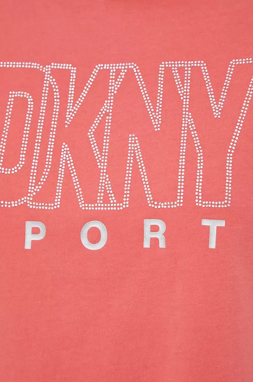 Logo Strass Pink T-Shirt