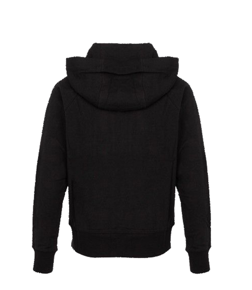 Logo Black Jacket Hooded