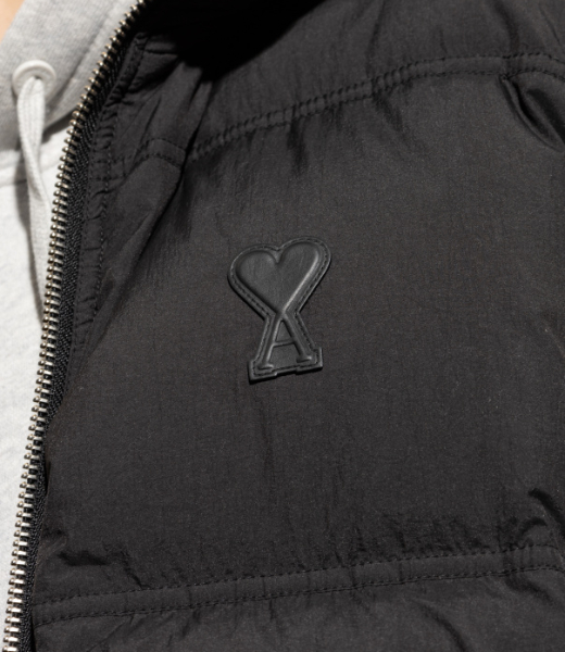 Sleeveless Black Down Water Repellent Jacket