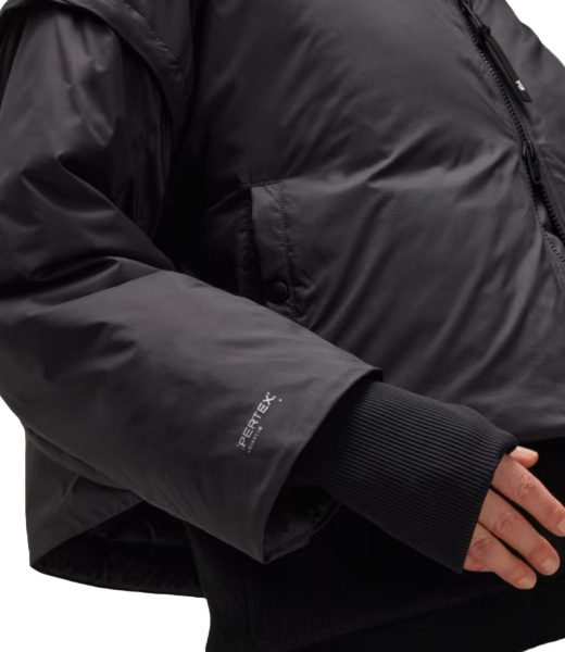 W Padded Black Jacket