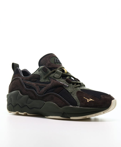 MIZUNO 1906 WAVE RIDER 1 BLACK/BROWN/GREEN