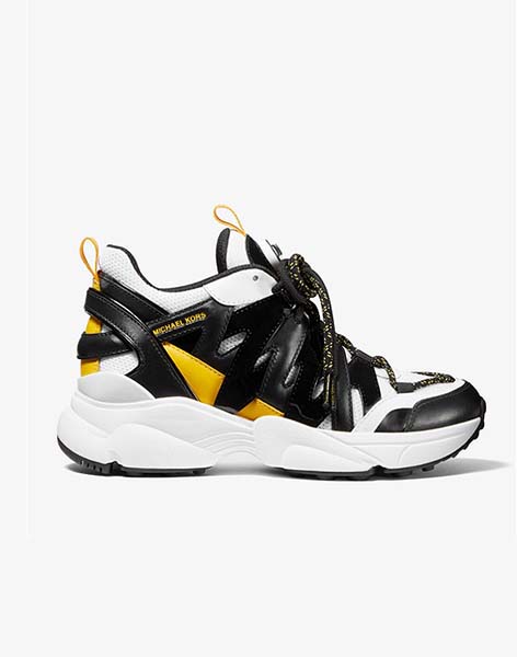 MICHAEL MICHAEL KORS HERO BLACK/OPTIC WHITE TRAINER