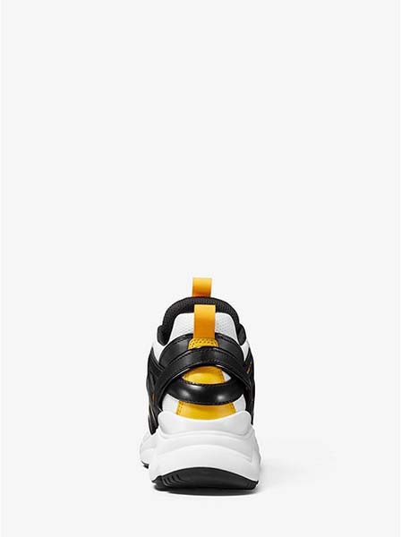 MICHAEL MICHAEL KORS HERO BLACK/OPTIC WHITE TRAINER