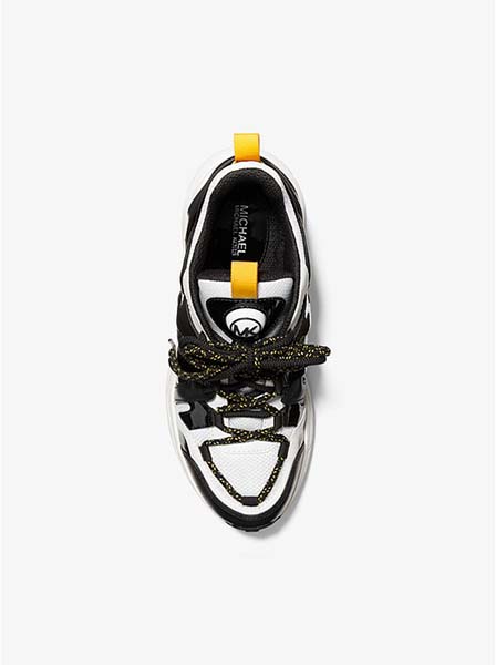 MICHAEL MICHAEL KORS HERO BLACK/OPTIC WHITE TRAINER