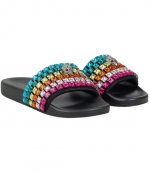 Meena Eagle Jewel Multicolour Stone Pool Slide