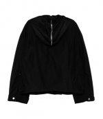 Black Parachute Layered Hood Jumper