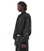 Black Blas Cut Crop MA-1 Bomber Jacket