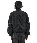 Black Blas Cut Crop MA-1 Bomber Jacket