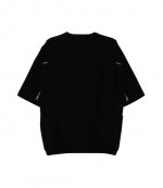 Black Parachute Cape T-Shirt