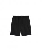 Black Twill Shorts