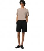 Black Twill Shorts