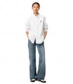 Classic Fit Ami De Coeur Natural White Shirt