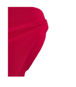 Red Drop Shoulder Top