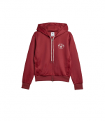 WB Burgundy Track Hoodie