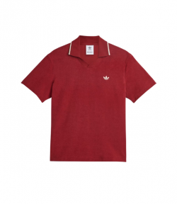 WB Burgundy Terry Polo