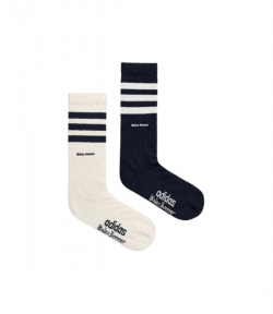 WB 3S White/Navy Blue Socks