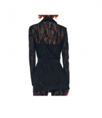 Black Single Classic Breasted Jacket