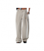 Mid-Rise Trouser W/Chain