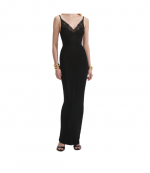 Black Knit Maxi Dress