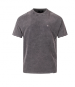 Vintage Grey Metal Initial R T-shirt